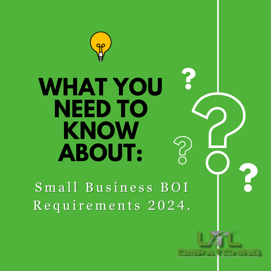 What are the new B.O.I Requirements?