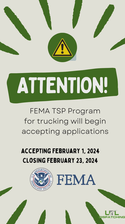 FEMA "TSP" Assistance